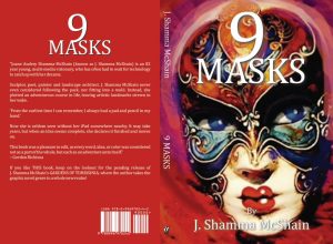 9 Masks Book Cover Art