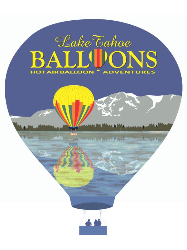 Lake Tahoe Balloons Shirt Design