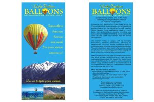 Lake Tahoe Balloon Counter Card